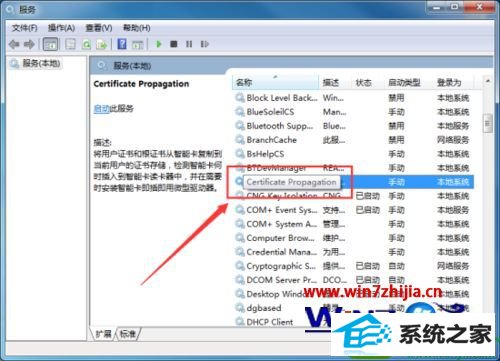 win10ϵͳáCertificatepropagationĲ